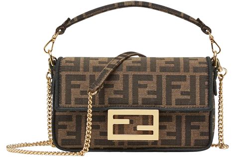 fendi mini baguette fabric|fendi mini baguette popular handbag.